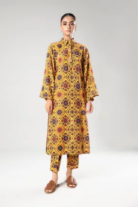 2 Pc Printed Khaddar Suit | MB-USP23-203B