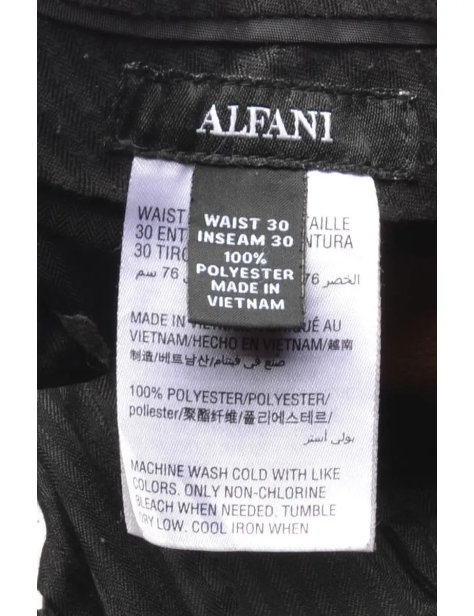 Alfani Black Classic Suit Trousers - W32 L30