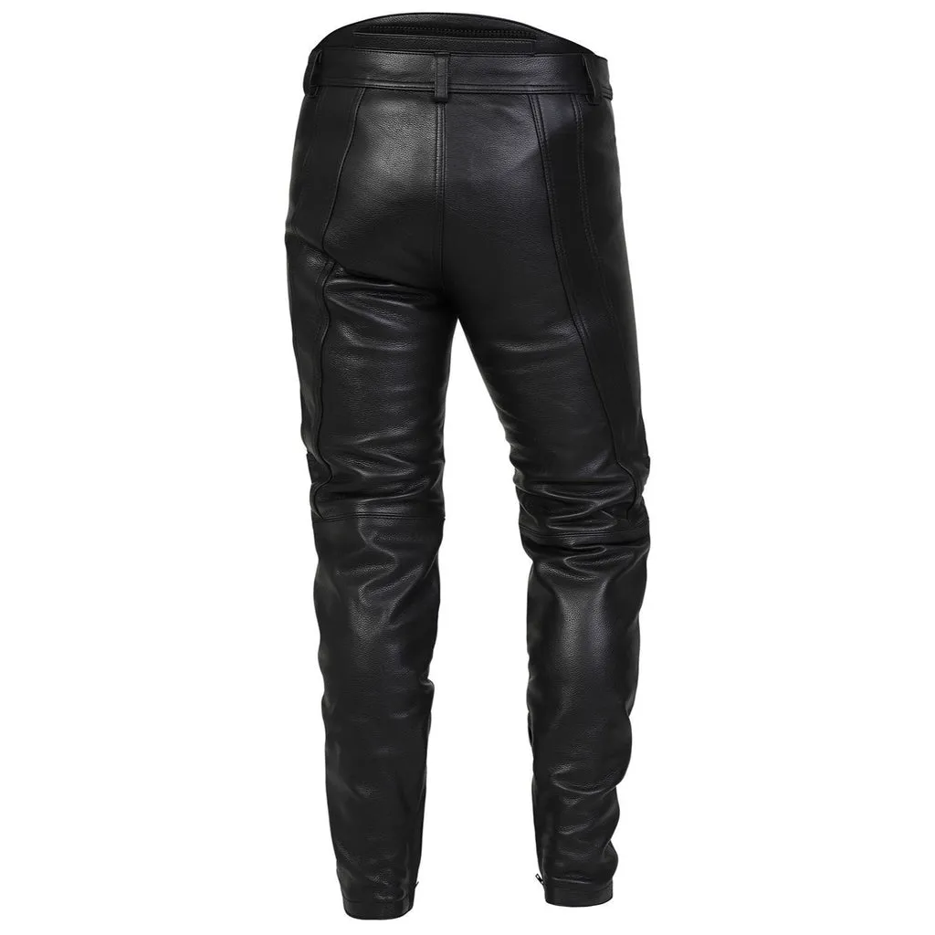 Aragon Leather Biker Trousers by Skintan Leather