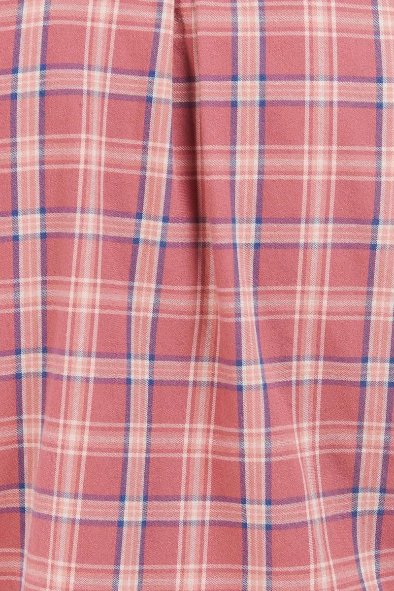 Barbour White Label Eddie Shirt (Pink Cinder)
