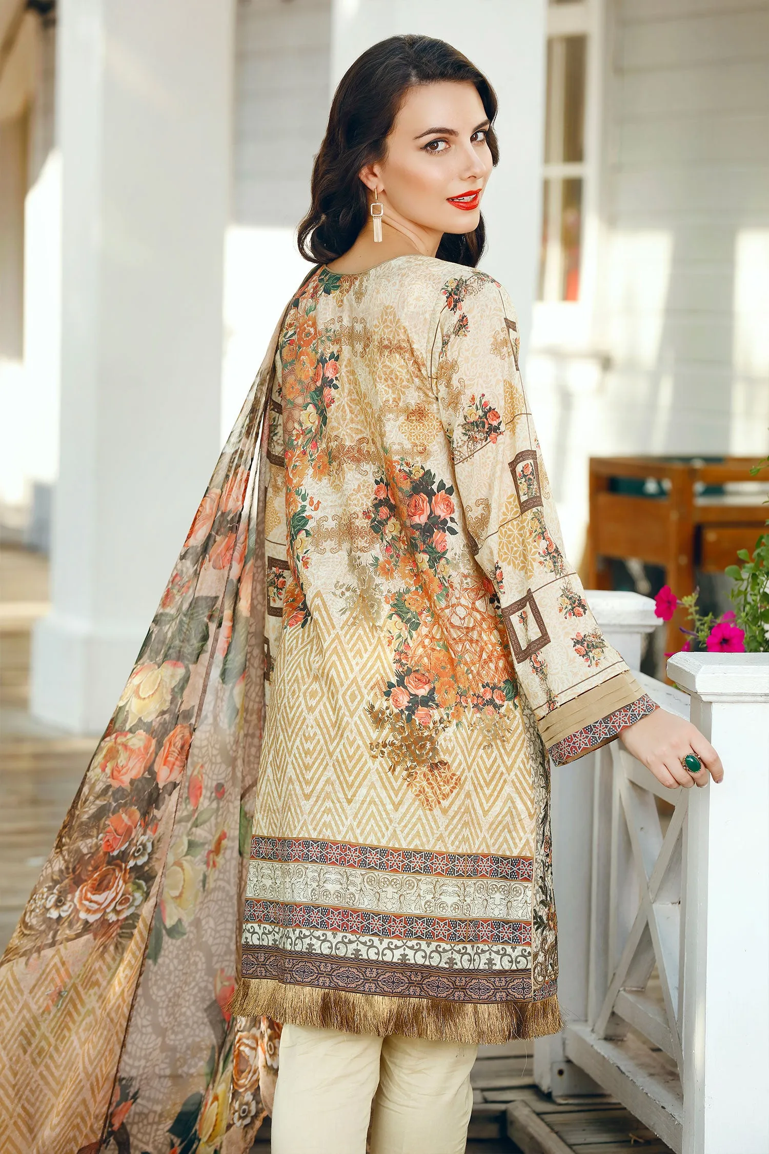 Baroque Embroidered Chantelle Lawn Collection Vol-1 – Billie Blossom