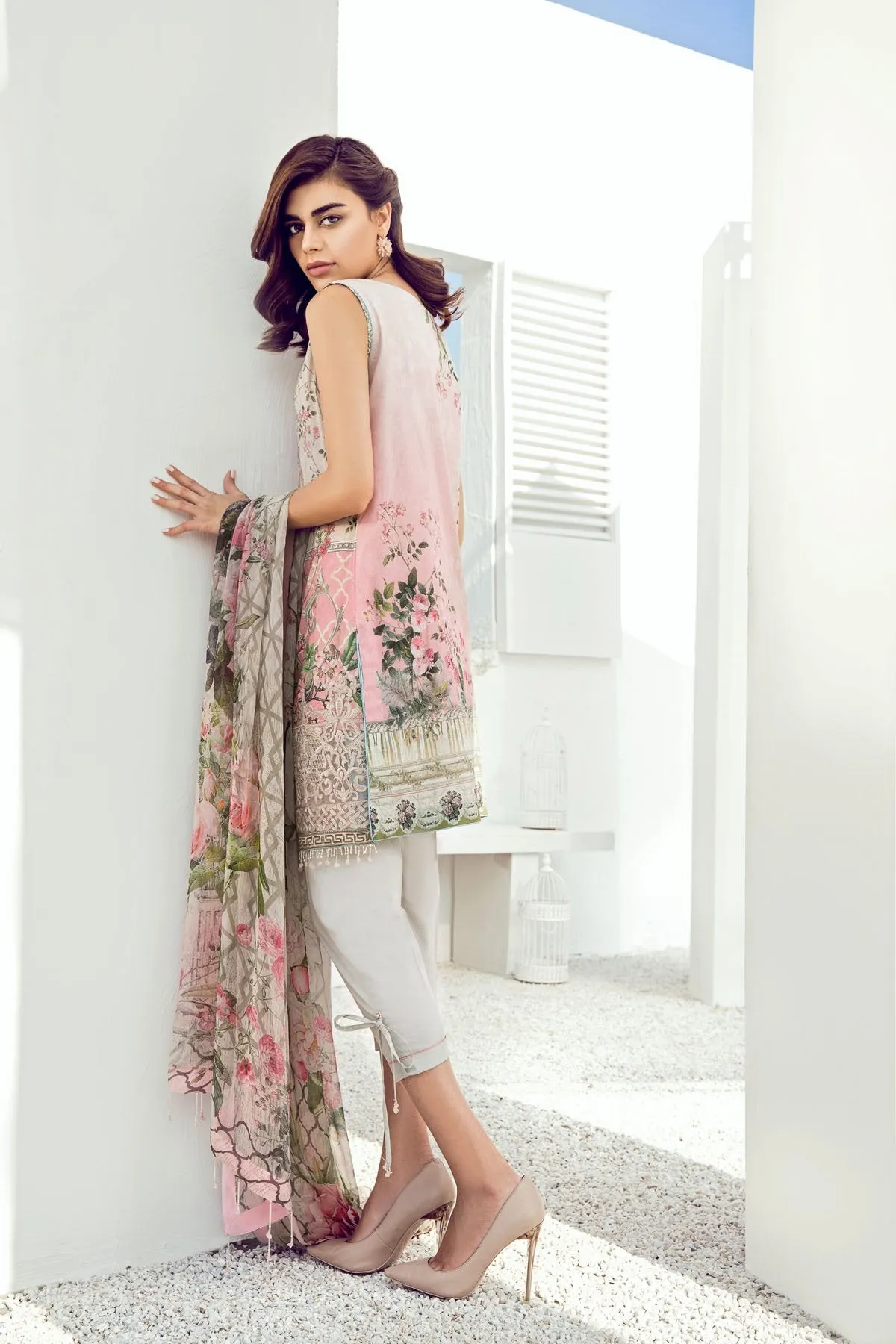 Baroque Fuchsia Lawn 2018 – Pink Gardenia