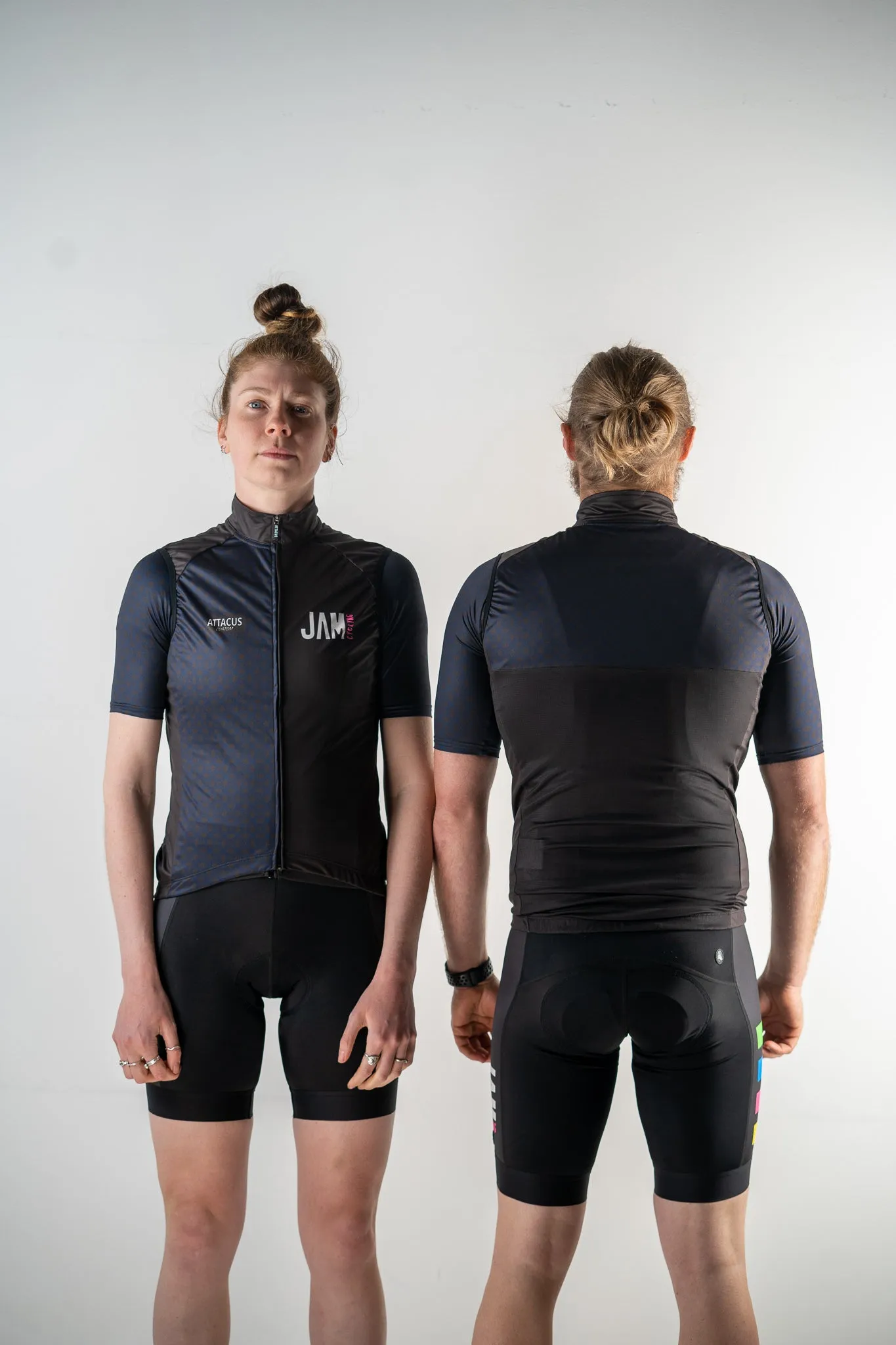 Black & Blue Gilet Women
