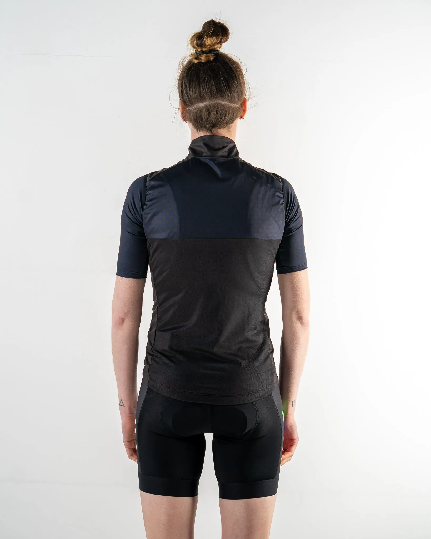 Black & Blue Gilet Women