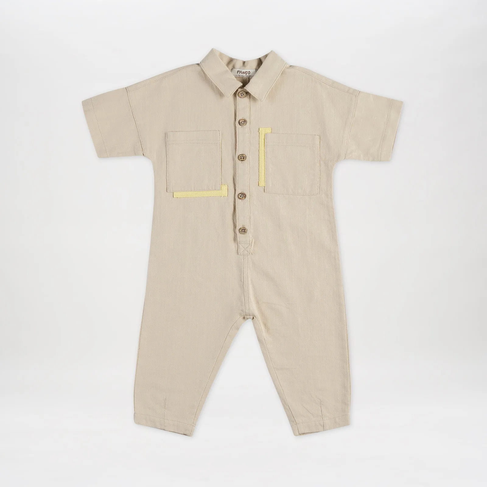 Boy's Beige Overall