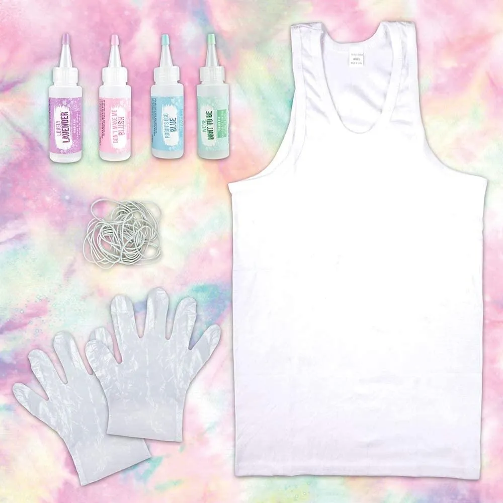 Fashion Angels Pastel Tie Dye Tank Top Kit