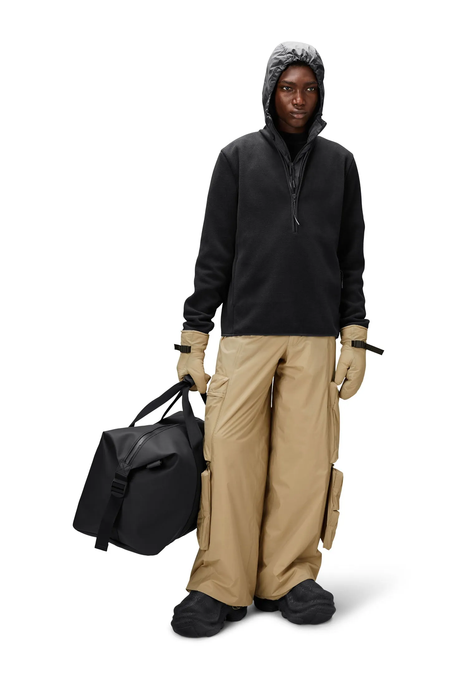 Fleece Pullover - Black