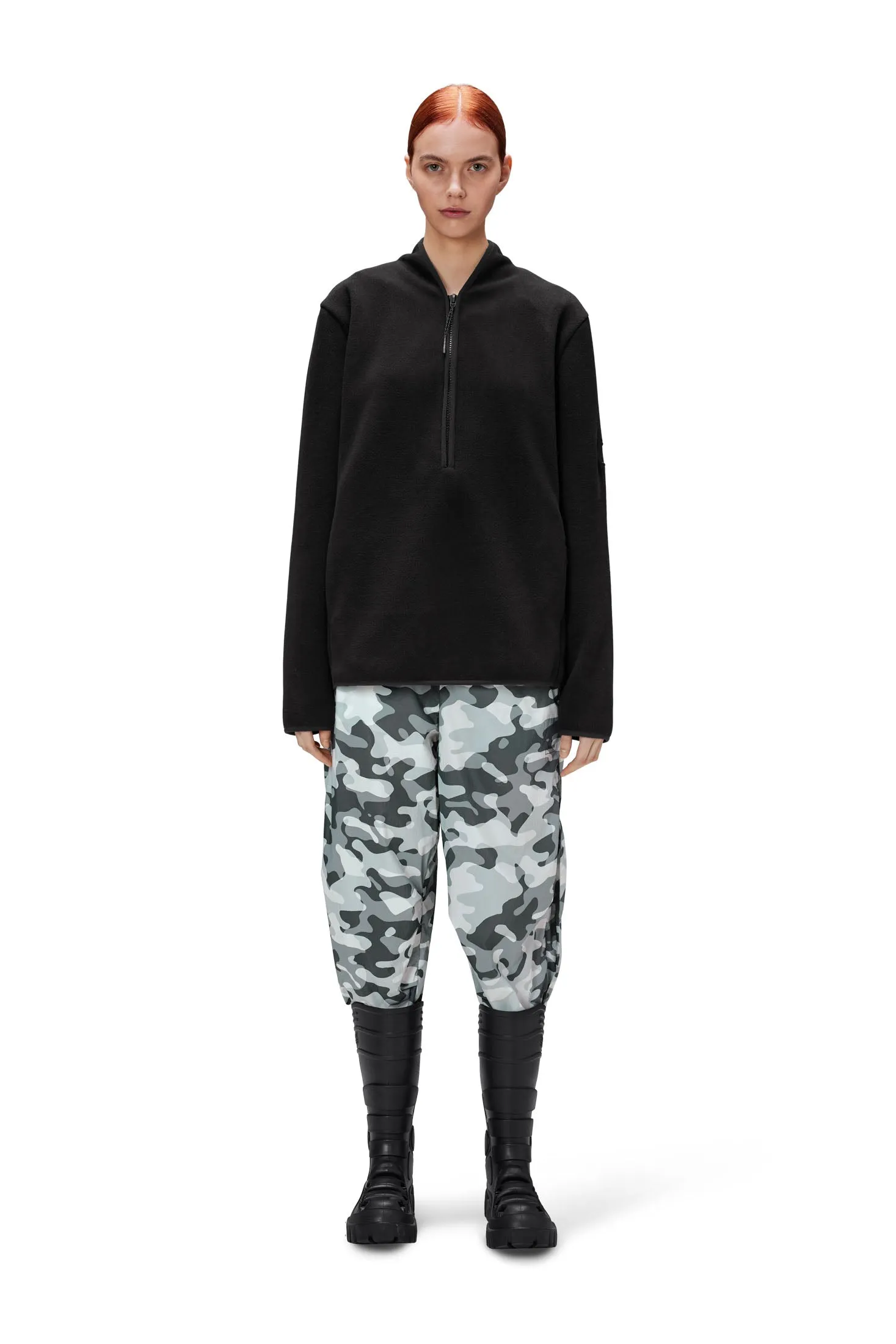 Fleece Pullover - Black