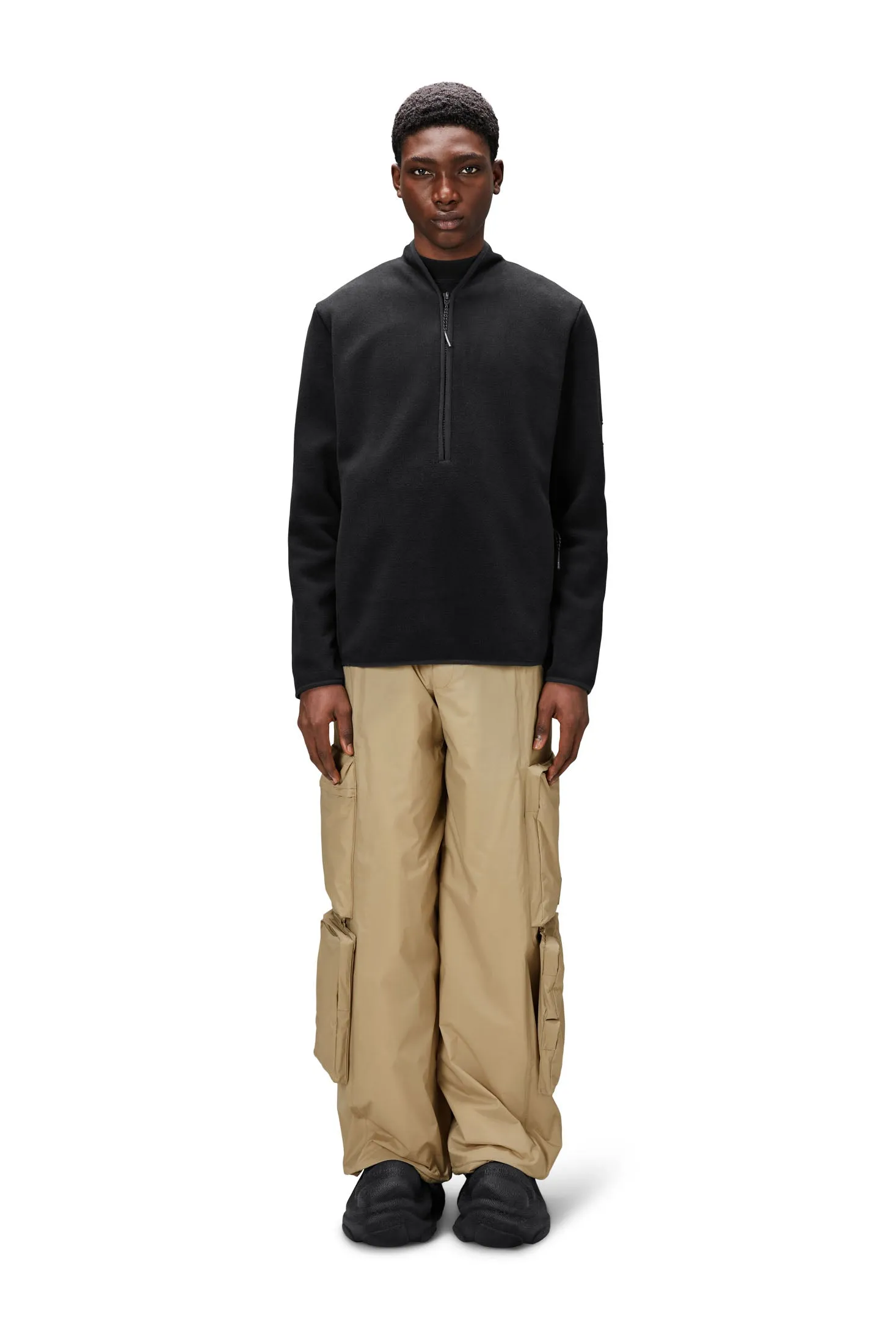 Fleece Pullover - Black