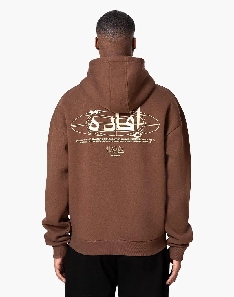 IFADA HOODIE (COFFEE BROWN)