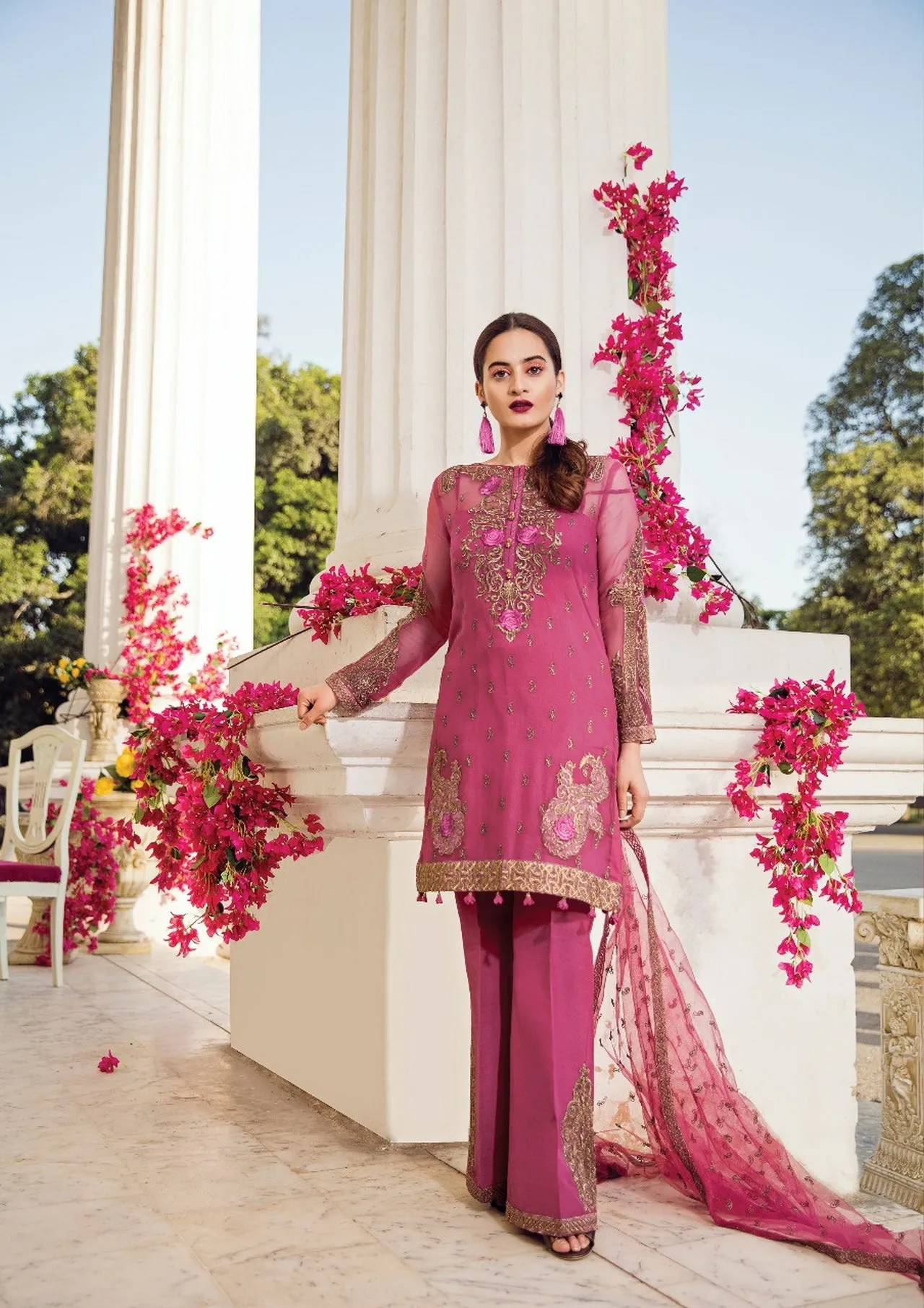 Imrozia La Brise De L'ete Chiffon Collection – 09 The Pinkish Decora