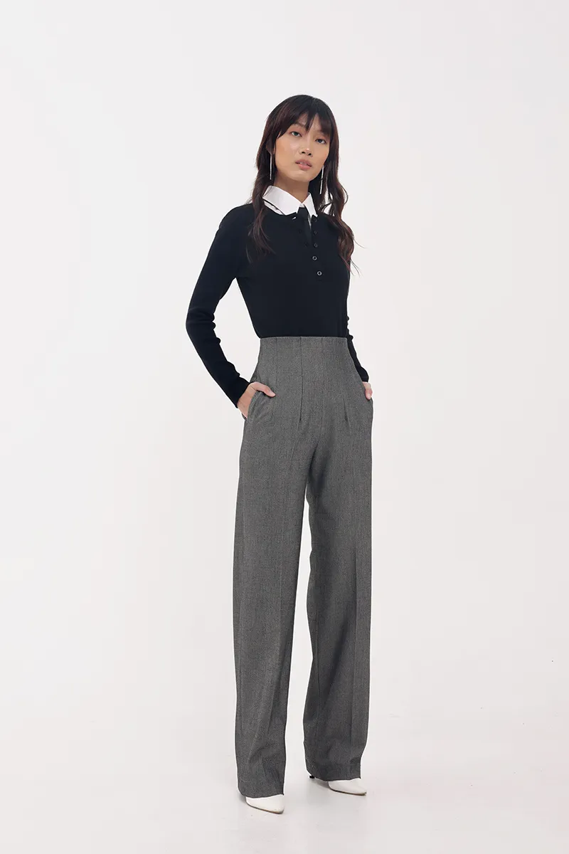Levy Knit Top In Black (LAST PIECES)