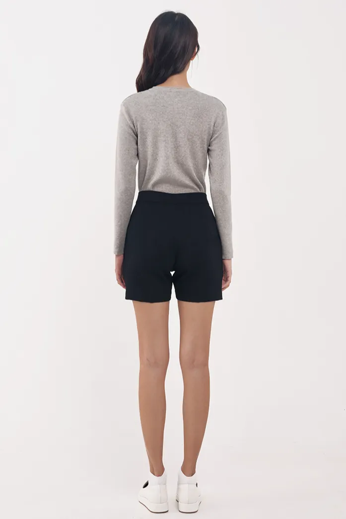 Levy Knit Top In Grey (LAST PIECES)