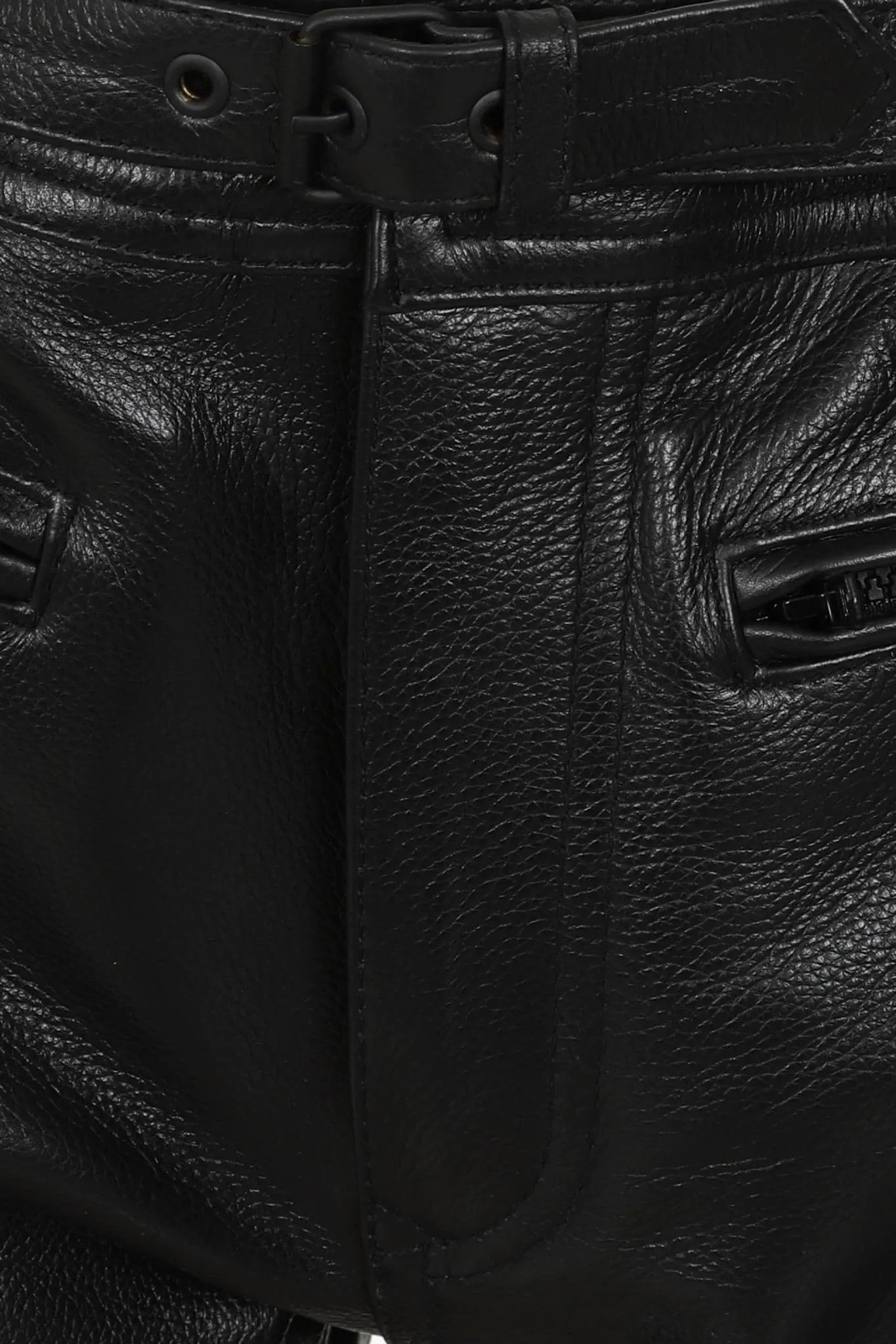 Limo Leather Motorbike Trousers - CE Armoured