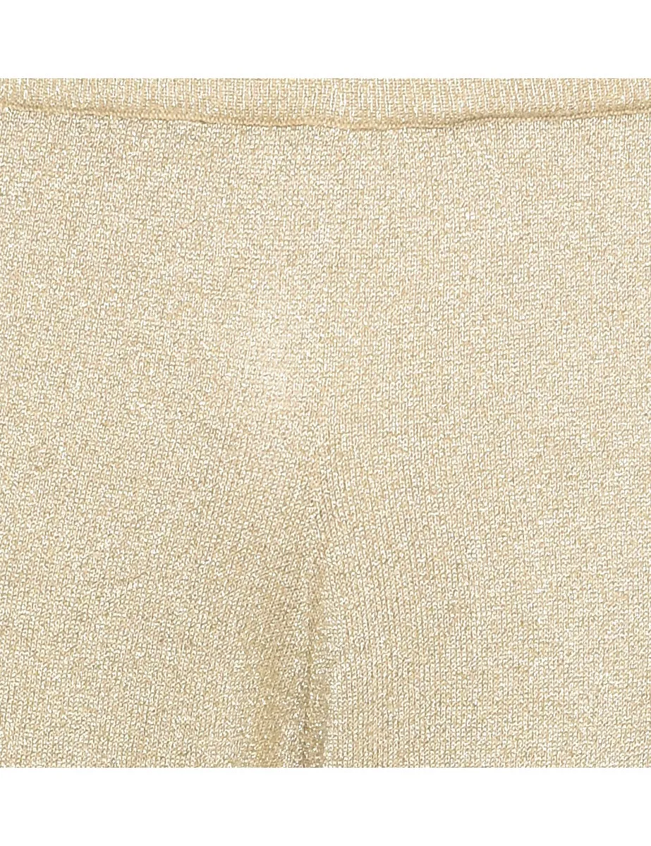 Lurex Thread Pattern Trousers - W26 L32