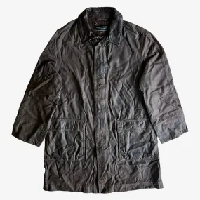 Marlboro Classics Trench Coat With Leather Trim