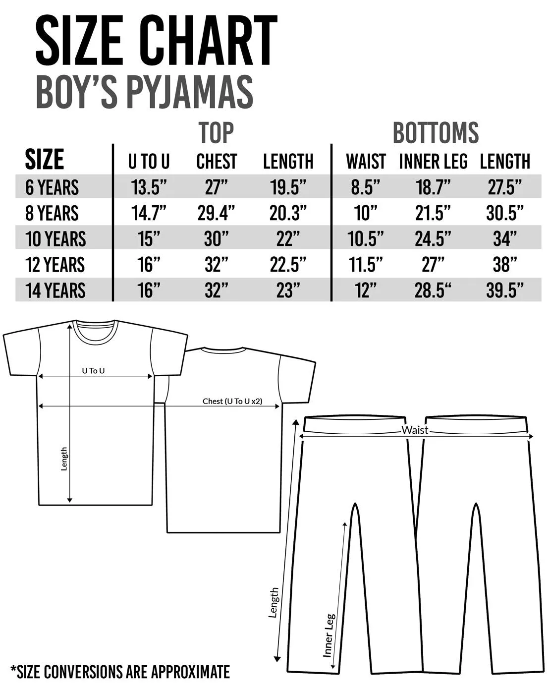 Minecraft Zombie Boy's Pyjamas