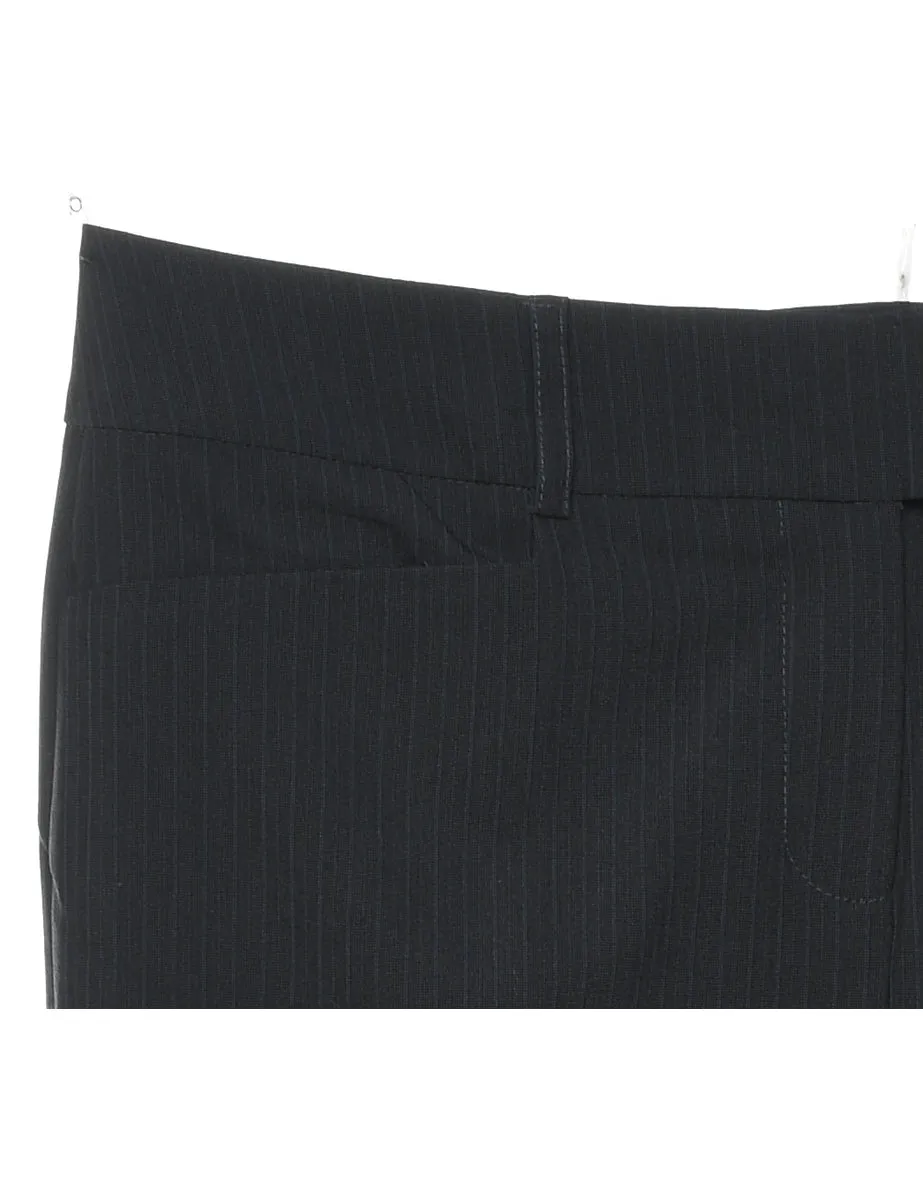 Pinstriped Low Rise Trousers - W33 L33