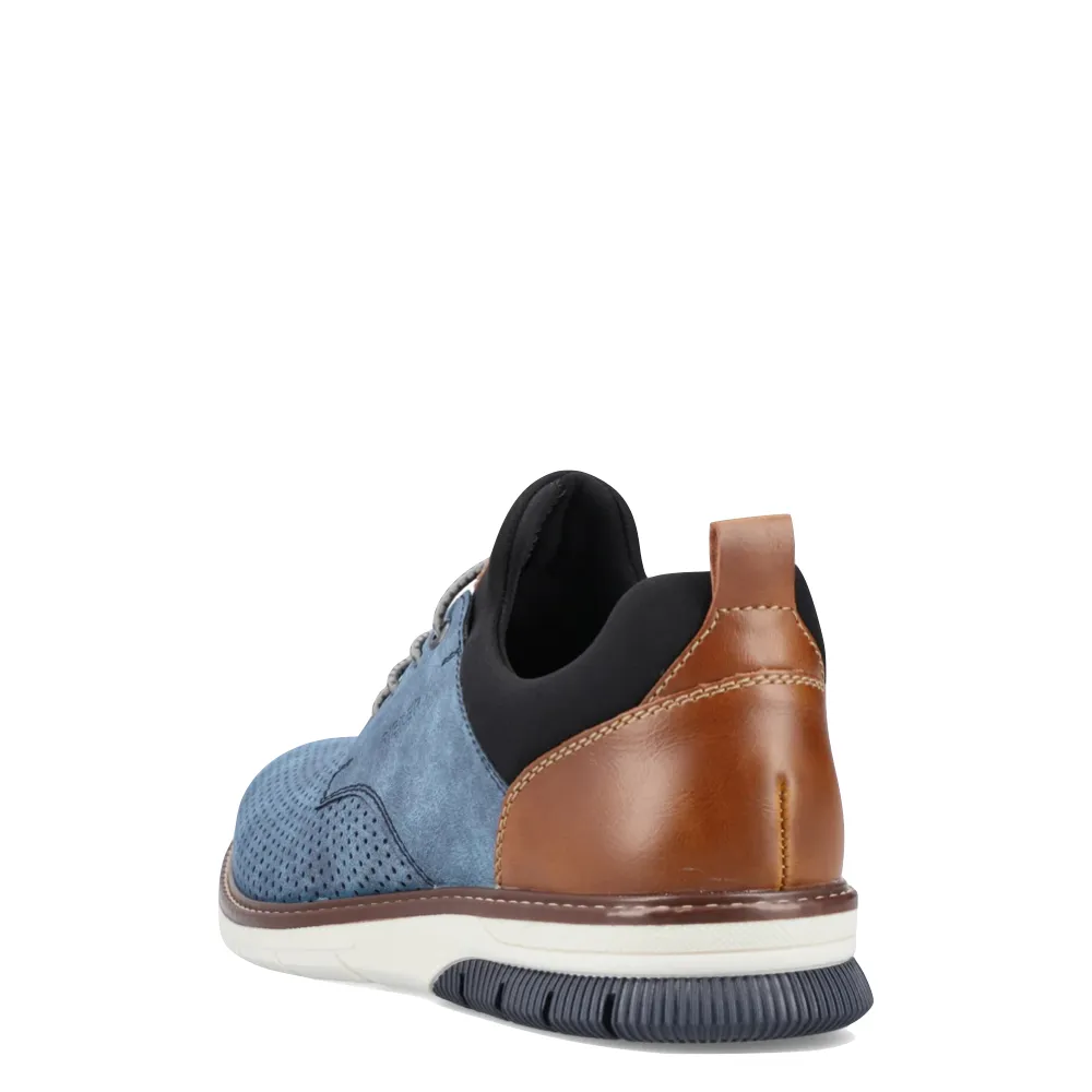 Rieker Men's Dustin 50 Perfed Shoe (Blue)