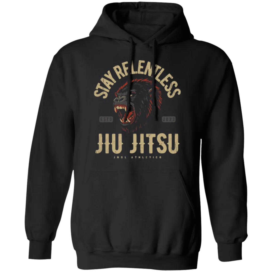 Stay Relentless Gorilla - Hoodie