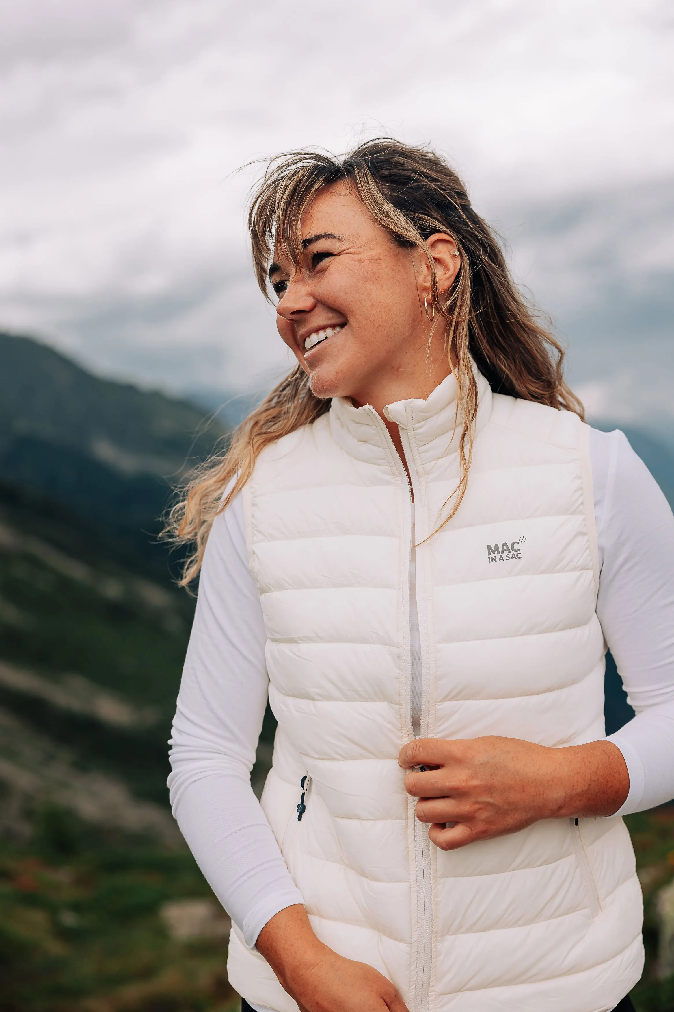 Synergy - Women's Insulated Gilet - Ivory