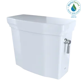 TOTO Promenade II 1.28 GPF Toilet Tank with Right-Hand Trip Lever, Cotton White ST403ER#01