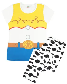 Toy Story Jessie Costume Women's Ladies Pyjamas Nightwear Set PJ's