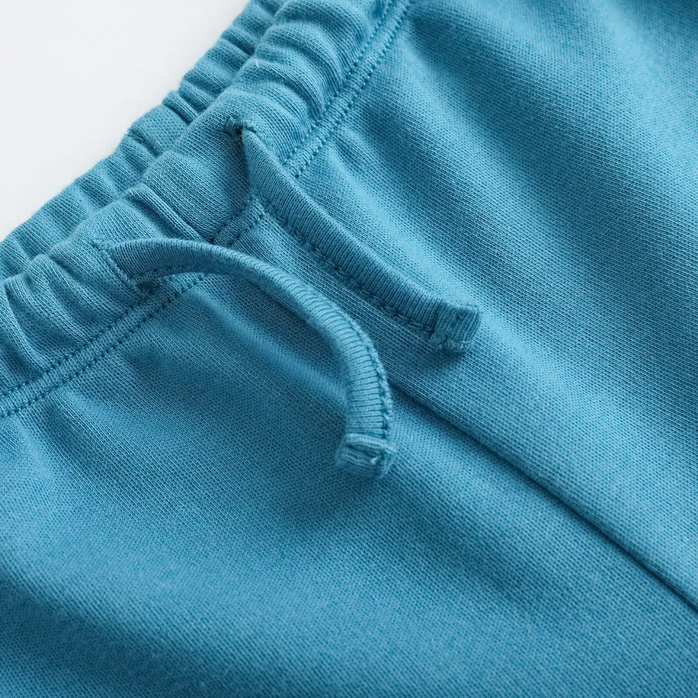 Vauva FW23 - Baby Boys Solid Cotton Trousers (Blue)