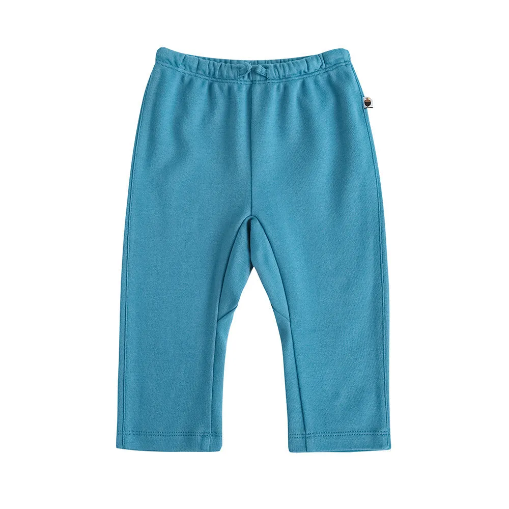 Vauva FW23 - Baby Boys Solid Cotton Trousers (Blue)