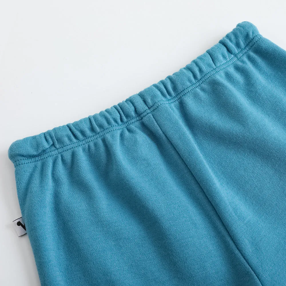 Vauva FW23 - Baby Boys Solid Cotton Trousers (Blue)